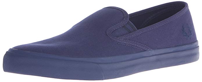 Fred Perry Men's Turner Slip on Canvas Fashion Sneaker