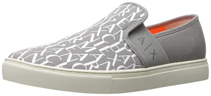 A X Armani Exchange Men's Logo Slip on Fashion Sneaker