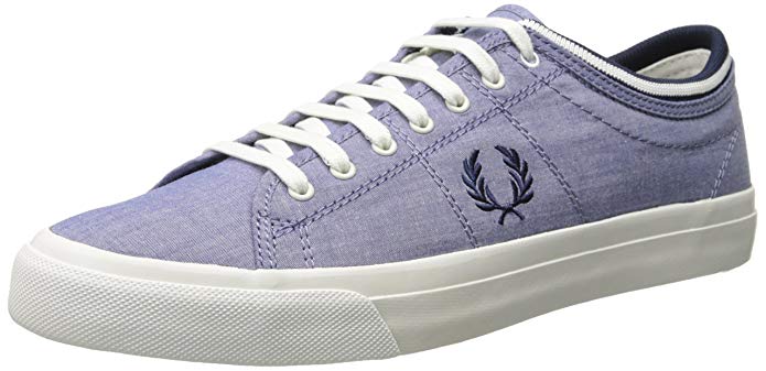 Fred Perry Men's Kendrick Tipped Cuff Shirting Fashion Sneaker