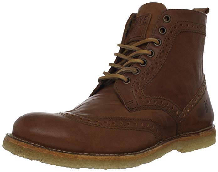 FRYE Men's Hudson Wingtip Boot