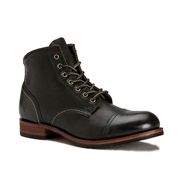 FRYE Men's Logan Cap Toe Boot - 87917-Dbn