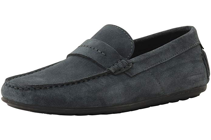 HUGO by Hugo Boss Men's Travelling Dandy Suede Moccasin Slip-on Loafer