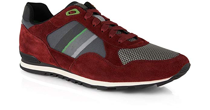 Hugo Boss Men's Runcool II Dark Red Size 11 US