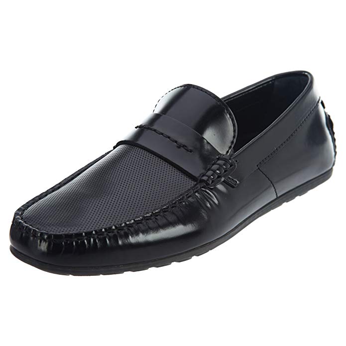 Hugo Boss BOSS Mens Travelling Dandy Leather Moccasin by Hugo