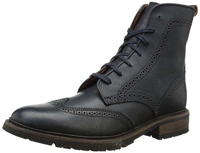 FRYE Men's James Lug Wingtip Boot