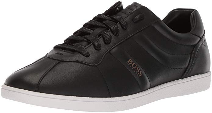 Hugo Boss BOSS Orange Men's Rumba Leather Tennis Sneaker Construction Shoe