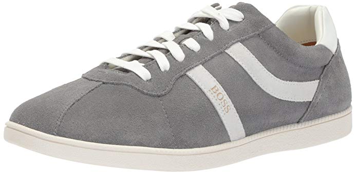 Hugo Boss BOSS Orange Men's Rumba Tennis Sneaker in Suede