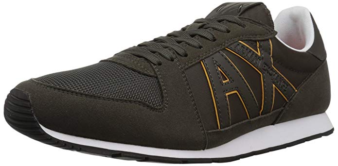 A|X Armani Exchange Men's Retro Running Sneaker Fashion Sneaker