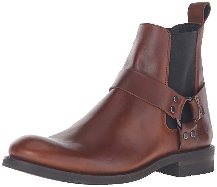 FRYE Men's Stone Harness Chelsea Motorcycle Boot