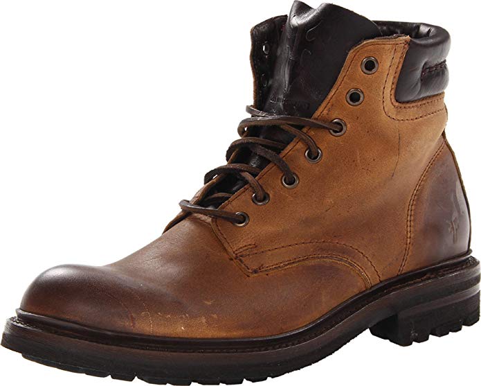 FRYE Men's Freemont Lace-Up Work Boot Round Toe - 87188-Dbn