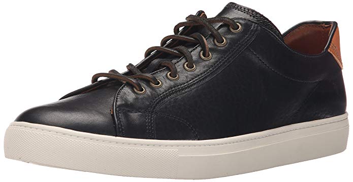 FRYE Men's Walker Low Lace Walking Shoe, Black, 10 D US