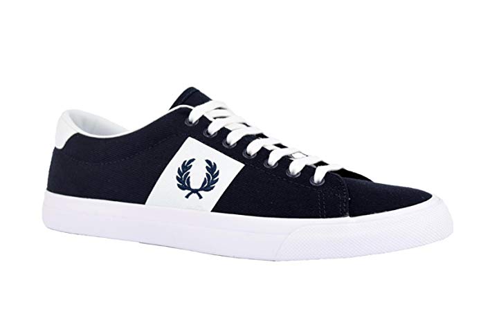 Fred Perry Men's Underspin Plastisol Twill Sneaker