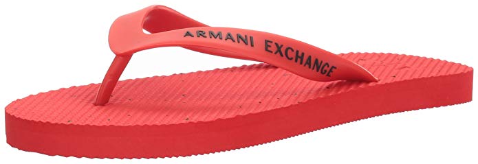 A X Armani Exchange Men's Dot Print Flip Flop