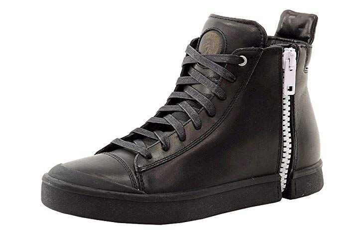 Diesel Men's ZIP-ROUND S-NENTISH DENIM Fashion Sneaker