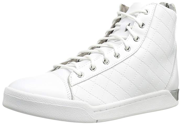 Diesel Men's Tempus Diamond Sneaker, White