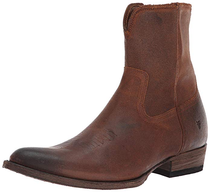 FRYE Men's Austin Inside Zip Western Boot