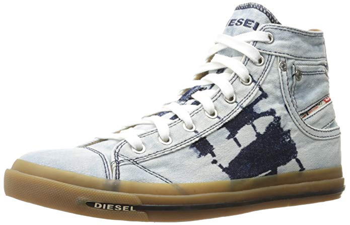 Diesel Men's Magnete Exposure I Fashion Sneaker, Indigo, 9.5 M US