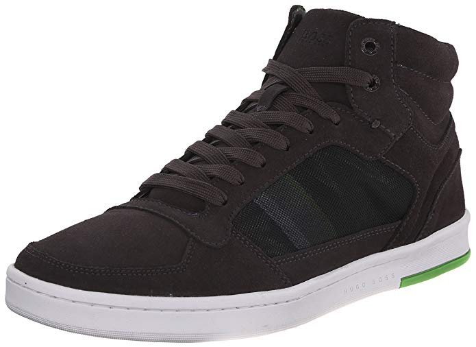 BOSS Green by Hugo Boss Men's Ray Mid-Top Tex Fashion Sneaker