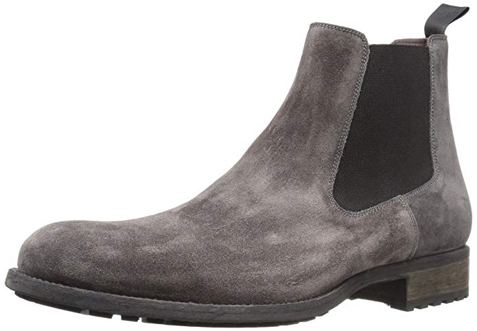 Magnanni Men's Karo Chelsea Boot, Grey, 9.5 M US