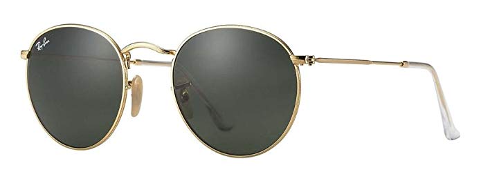 Ray-Ban Unisex-Adult Round Metal 0RB3447 Round Sunglasses