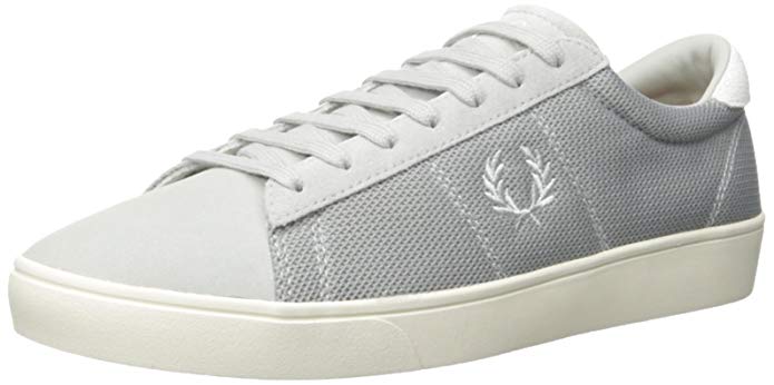 Fred Perry Men's Spencer Mesh and Leather Fashion Sneaker