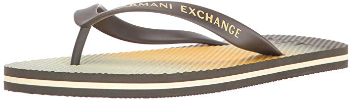 A X Armani Exchange Men's Printed Flip Flop