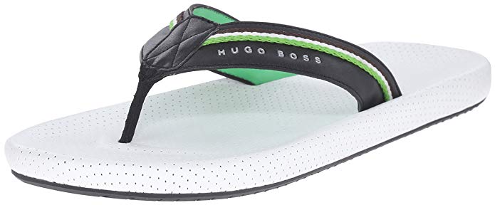 Hugo Boss BOSS Green Men's Shoreline Fresh Thong Sandal Flip Flop,