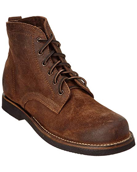 FRYE Men's Roland Lace-up Suede Boot - 87157-Tan