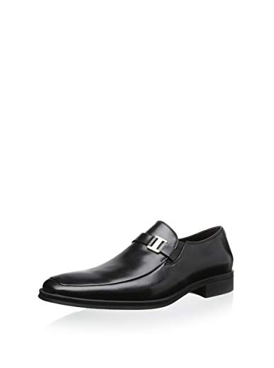 Bruno Magli Men's Dress Loafer, Black, 10.5 M US