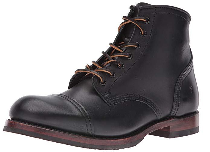 FRYE Men's Logan Cap Toe Combat Boot