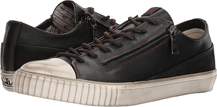 John Varvatos Mens Double Zip Mid Top