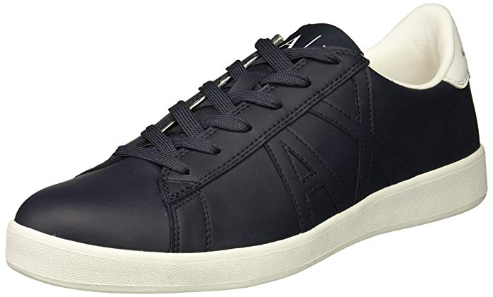 A|X Armani Exchange Men's Tonal Logo Low Cut Sneaker