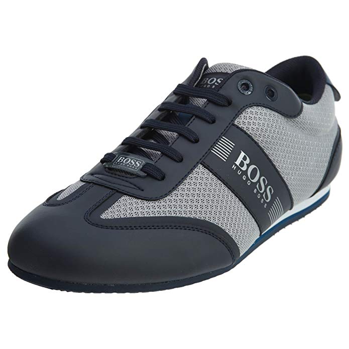 Hugo Boss Mens Lighter_Lowp_mxme Fashion Sneakers - Open Grey